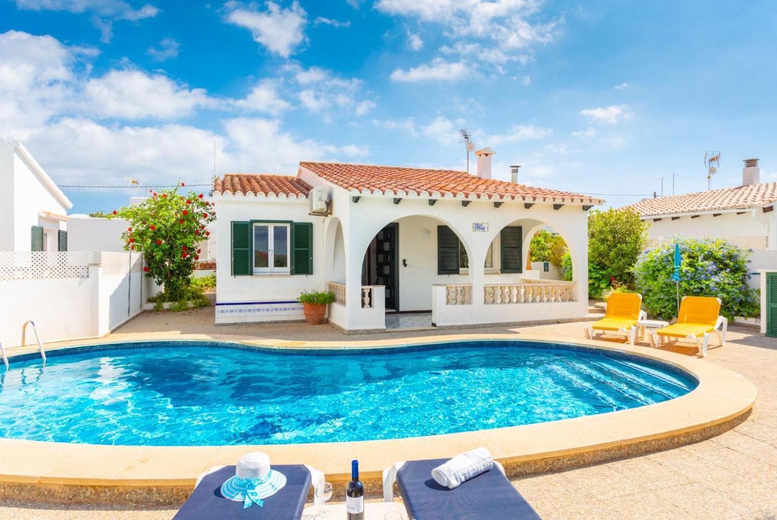 Villa Emilio Cala En Porter  Zewnętrze zdjęcie